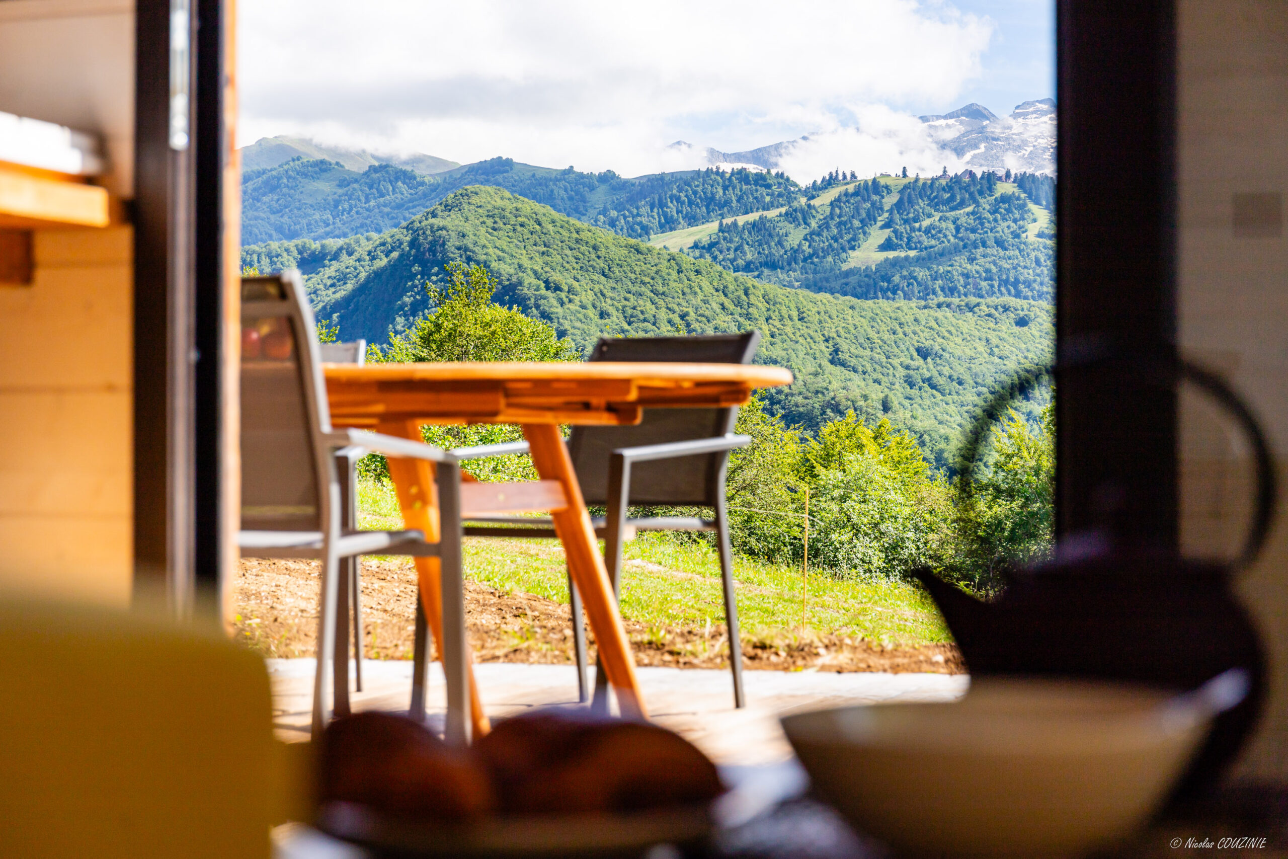 Terrasse & Vue Pyrénées